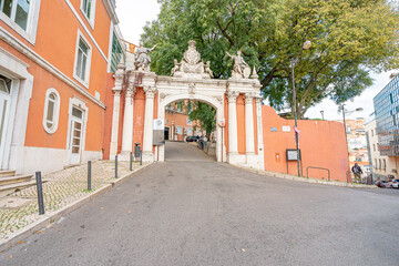 Gateway to São José Hospital-Lisbon-Portugal