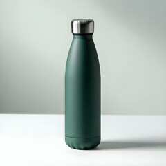 Green Insulated Water Bottle, Stainless Steel, 500ml