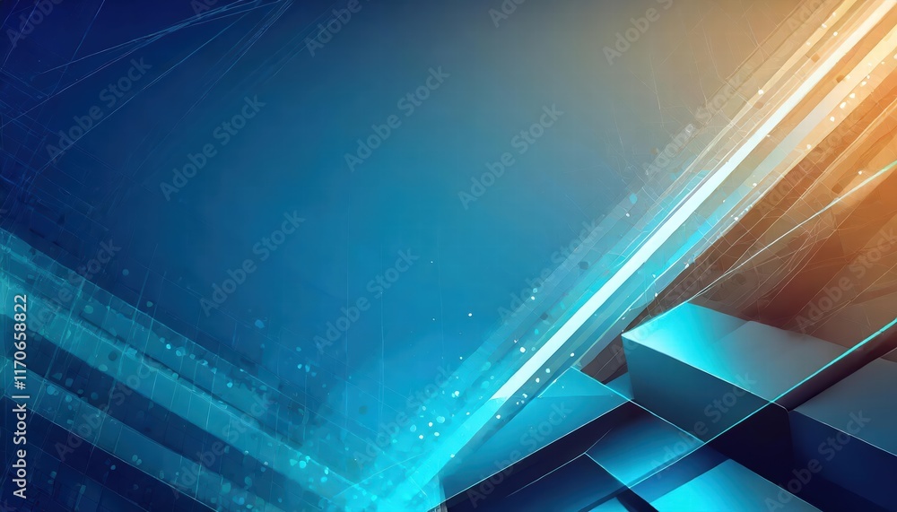 Poster stunning modern digital abstract d background featuring flowing shapes and vibrant colors with ample