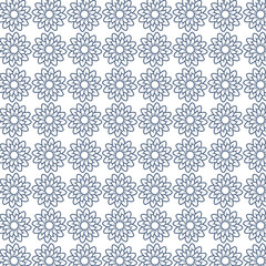 seamless pattern with snowflakes