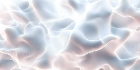 A soft, wavy abstract background with a blend of light colors, creating a sense of fluidity and depth. Concept Abstract Waves, Soft Color Blends, Fluid Texture, Depth Perception, Light Color Palette