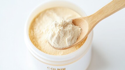 Premium Colostrum Powder in Minimalist Packaging