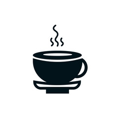 A vector illustration of a cup of coffee