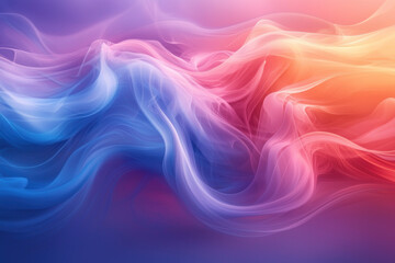 Fototapeta premium Colorful abstract smoke background.
