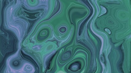 black cyan green light marble liquid