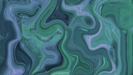 black cyan green light marble liquid