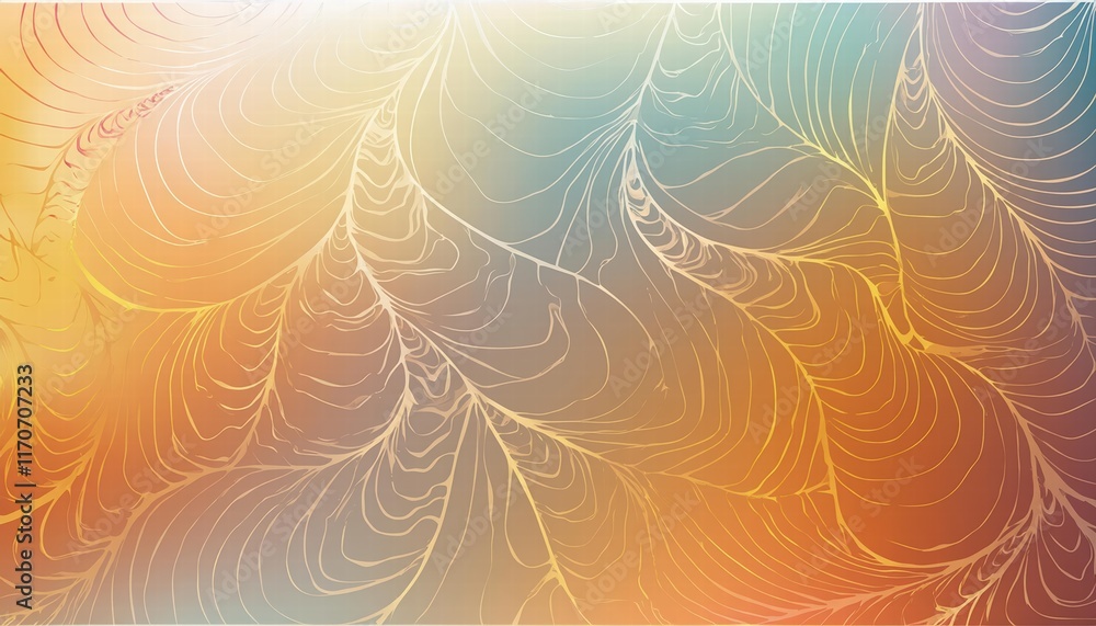 Aufkleber stunning white abstract background featuring a holographic surface with rainbow silver reflective ir