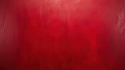 Solid crimson red background creates a vibrant atmosphere for artistic expression and design projects in various settings