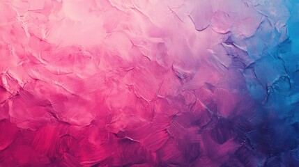 Obraz premium Vibrant Pink to Blue Gradient with Grainy Texture for Web Banners