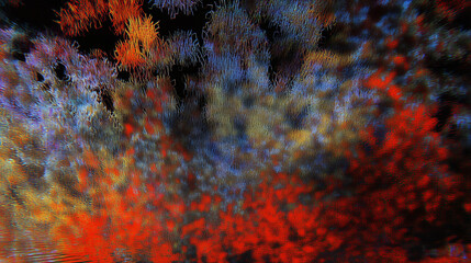 Abstract Colorful Texture Background