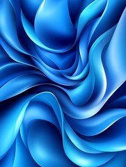 Calming Navy Blue Abstract Background Design