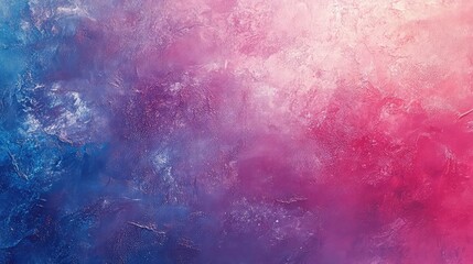 Fototapeta premium Pink magenta blue purple abstract color gradient background grainy texture effect web banner header poster design