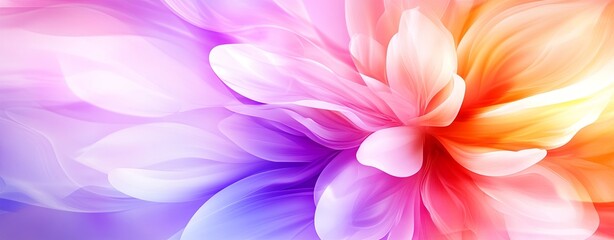 Fototapeta premium Soft Pink to Purple Gradient Transition Background