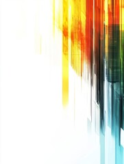 Abstract background showing colorful vertical lines creating dynamic movement