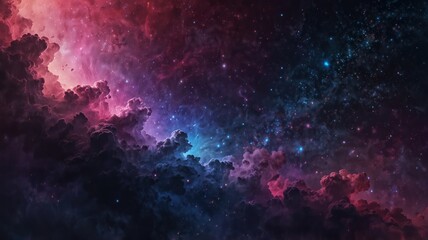 Naklejka premium a futuristic nebulainspired background
