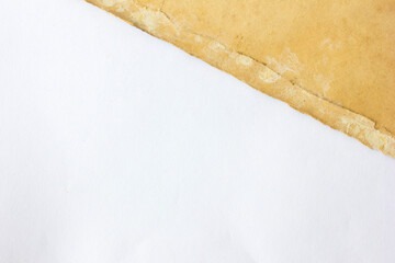Vintage aged worn paper texture background