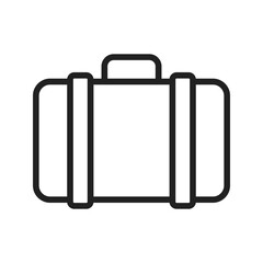 Carrying Luggage icon vector image. Suitable for mobile apps, web apps and print media.