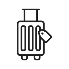 Bus on Airport icon vector image. Suitable for mobile apps, web apps and print media.