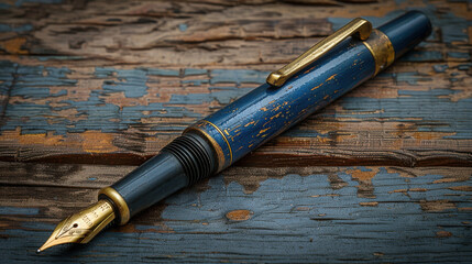 Elegant pen on a table.