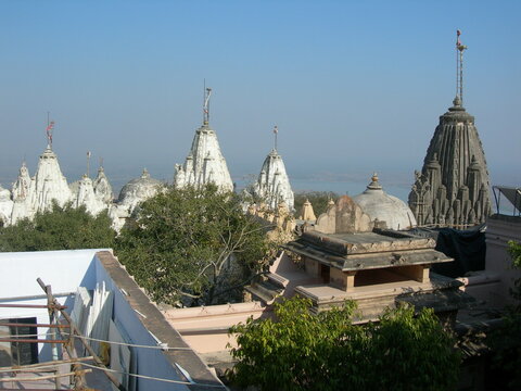 The Palitana temples of Jainism are located on Shatrunjaya hill by the city of Palitana in Bhavnagar district, Gujarat, India.