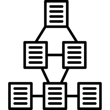 Data Flow Diagram Icon