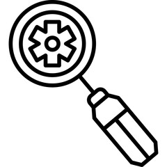 Obraz premium Texture Identification Icon