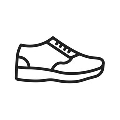 Formal Shoes icon vector image. Suitable for mobile apps, web apps and print media.