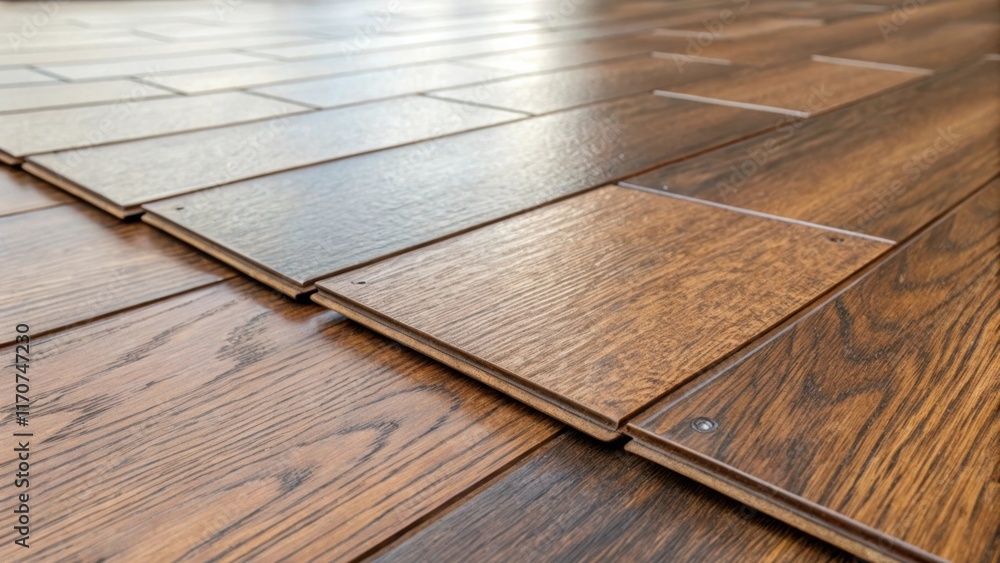 Poster a closeup reveals the interlocking mechanism of vinyl planks emphasizing the innovative design that 
