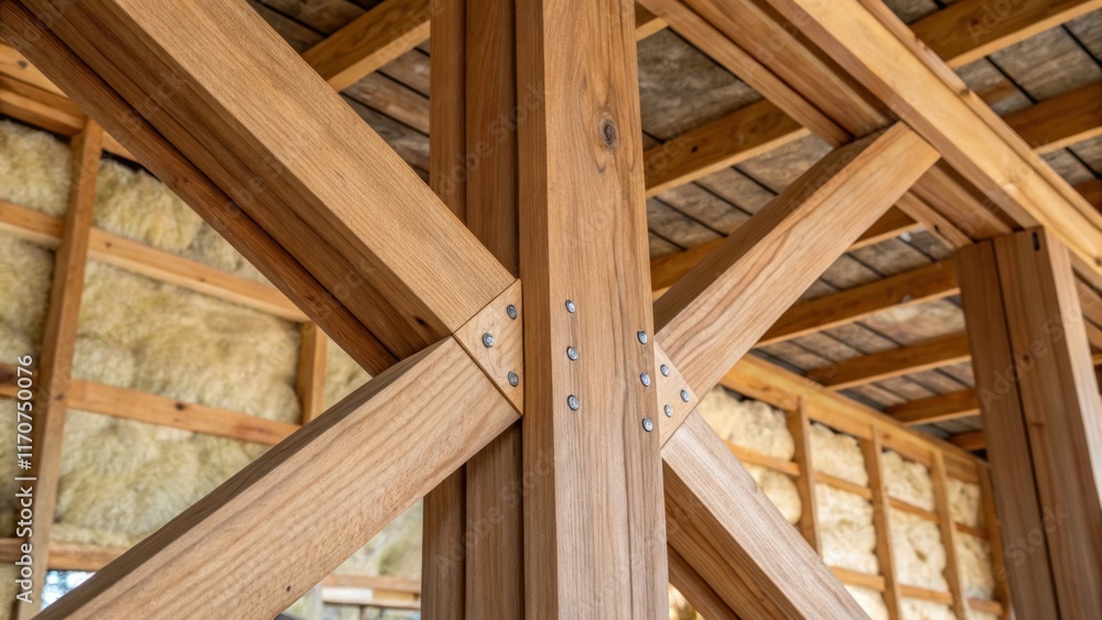 Poster a lole shot magnifies the vertical timber supports bracing the structure while a background of expos