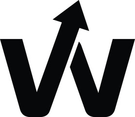 Arrow logo | Mouse cursor logo | Arrow modern logo | arrow blue logo | letter w arrow logo, letter v arrow logo,