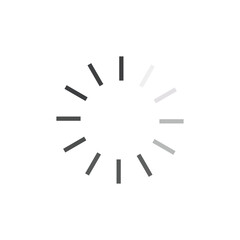 Obraz premium loading icon vector design