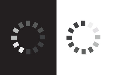 loading icon vector design