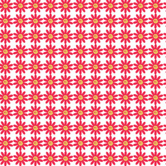 seamless pattern with flowers
