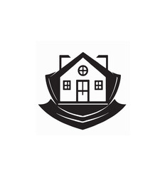 Home Security Logo vector. Home Guard Shield Logo Template Stock Illustrations.