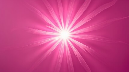  vibrant bright pink light radiates background