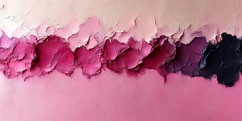 Abstract pink and purple paint texture.