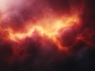 Fiery, swirling cloudscape; abstract texture. (1)
