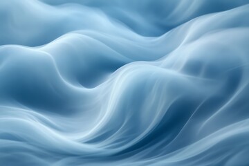 Obraz premium Abstract blue wavy background. (1)