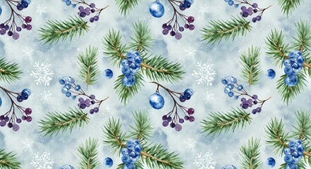 blue christmas background