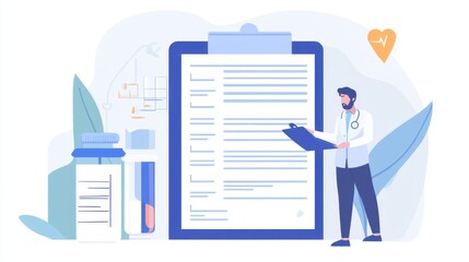 Hand Holding Pencil Checking Off Items on a Clipboard
