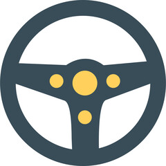 Steering Wheel Icon