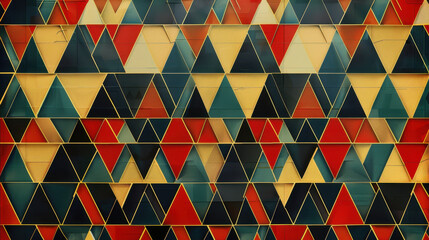 Fototapeta premium abstract geometric background with triangles