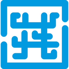 Obraz premium Labyrinth Icon