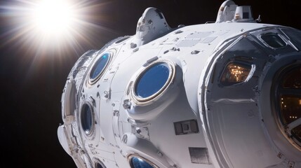 Experimental Inflatable Habitat for Space Missions