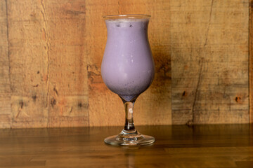 Taro bubble milk tea