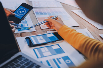 UX UI and Programming development technology.