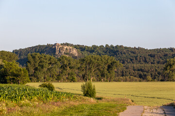 Burgen und Schlösser im Harz Burgruine Regenstein bei Blankenburg