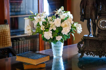 wedding bouquet in a vase