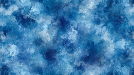 Stunning Abstract Blue Watercolor Background Design