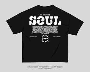 Urban T-shirt Design for Print on Demand. Streetwear T-shirt Design Vector, Typography Quotes Graphic T shirt for Print, Street Style. Merch Design, Clothing Design, Simple Graphic Tee Shirt